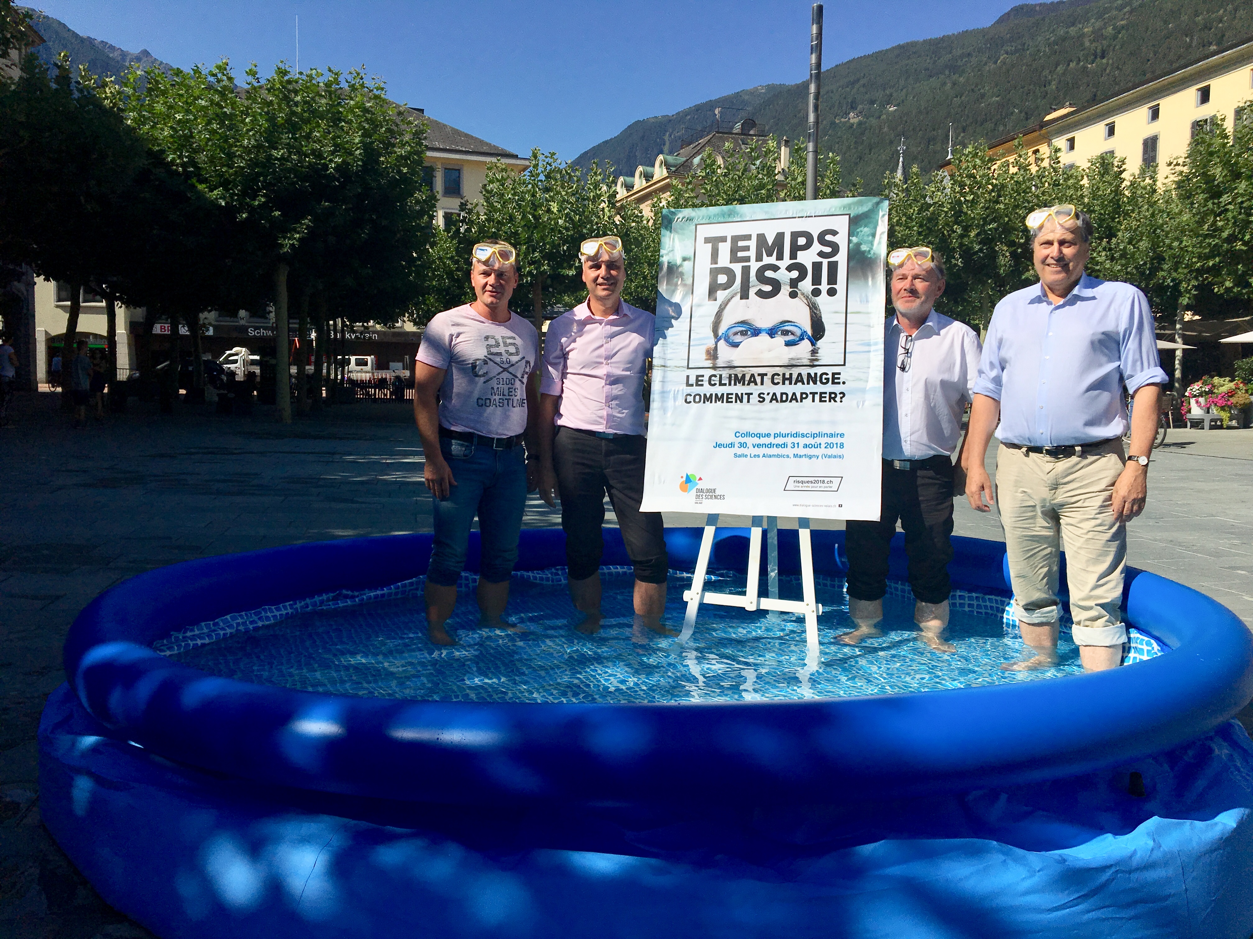 Risques et changement climatique seront débattus à Martigny